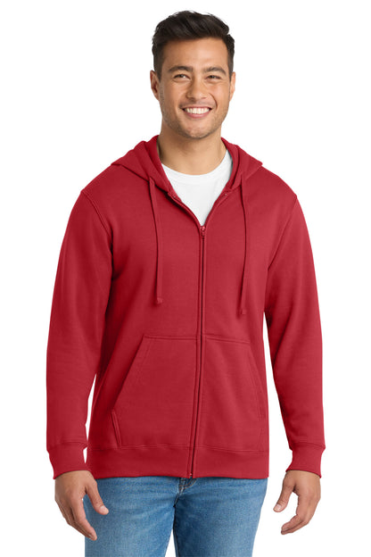Port & Co™ Fan Favorite Fleece Full-Zip Hooded Sweatshirt