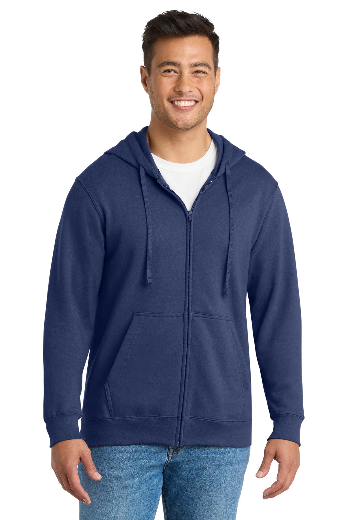 Port & Co™ Fan Favorite Fleece Full-Zip Hooded Sweatshirt