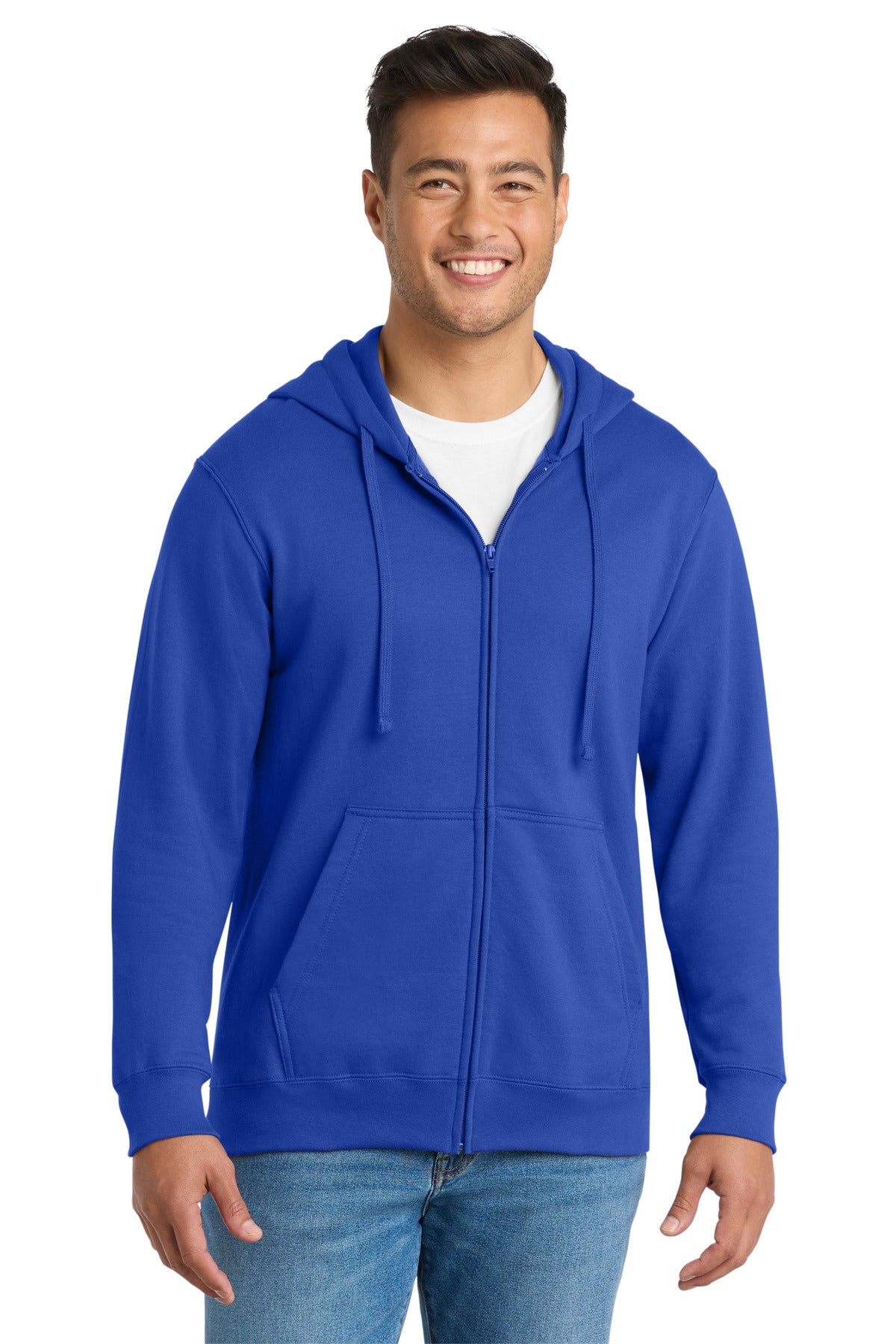 Port & Co™ Fan Favorite Fleece Full-Zip Hooded Sweatshirt