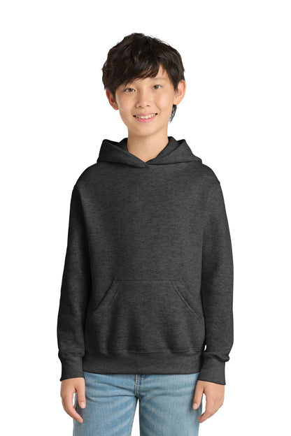 Port & Co™ Youth Core Fleece Pullover Hooded Sweatshirt