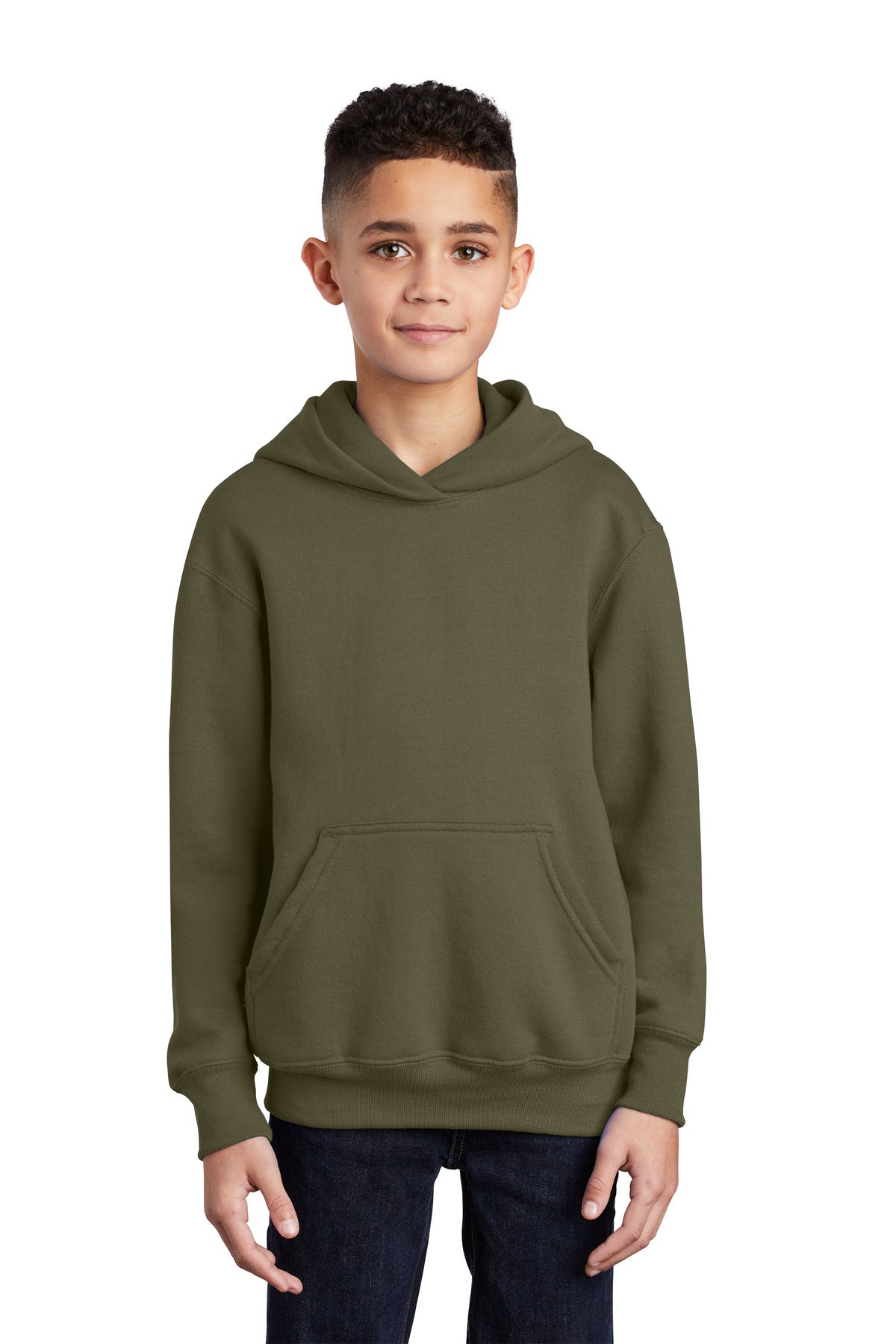 Port & Company? - Youth Core Fleece Pullover Hooded Swe