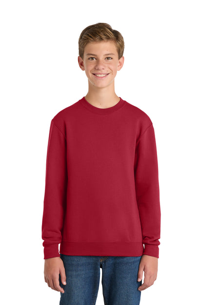 Port & Co™ Youth Core Fleece Crewneck Sweatshirt