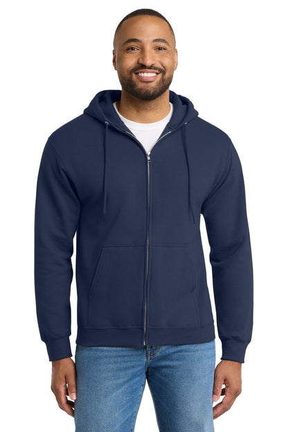 Port & Co™ Tall Essential Fleece Full-Zip Hooded Sweatshirt