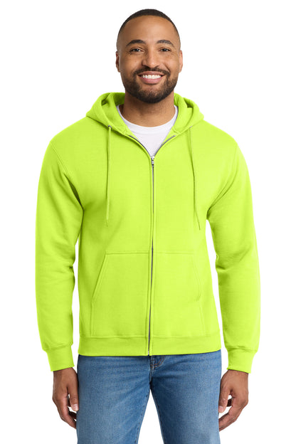 Port & Co™ Tall Essential Fleece Full-Zip Hooded Sweatshirt