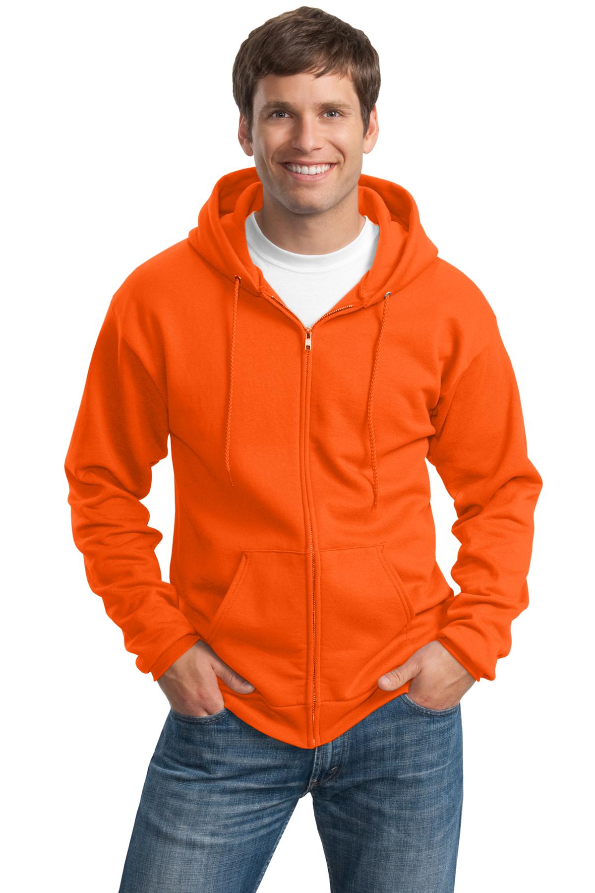 Port & Company? Tall Essential Fleece Full-Zip Hooded S