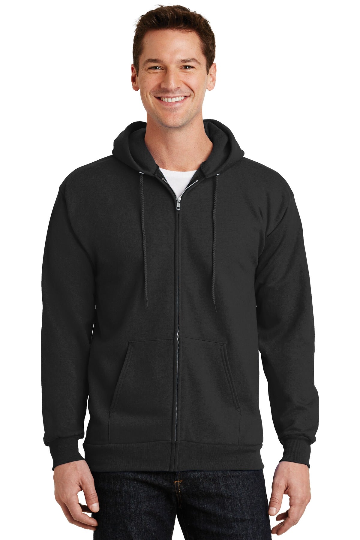 Port & Company? Essential Fleece Full-Zip Hooded Sweats