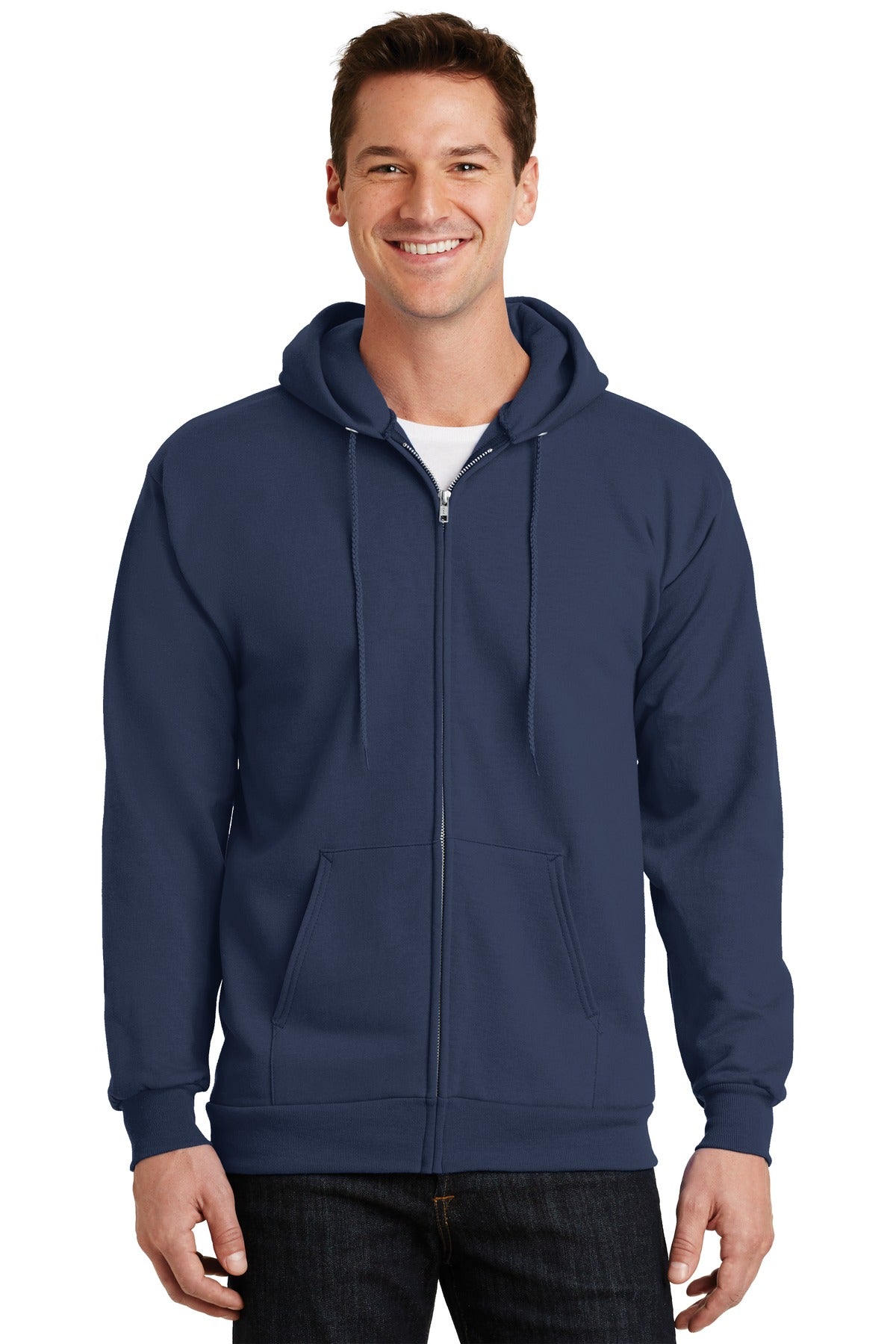 Port & Company? Essential Fleece Full-Zip Hooded Sweats