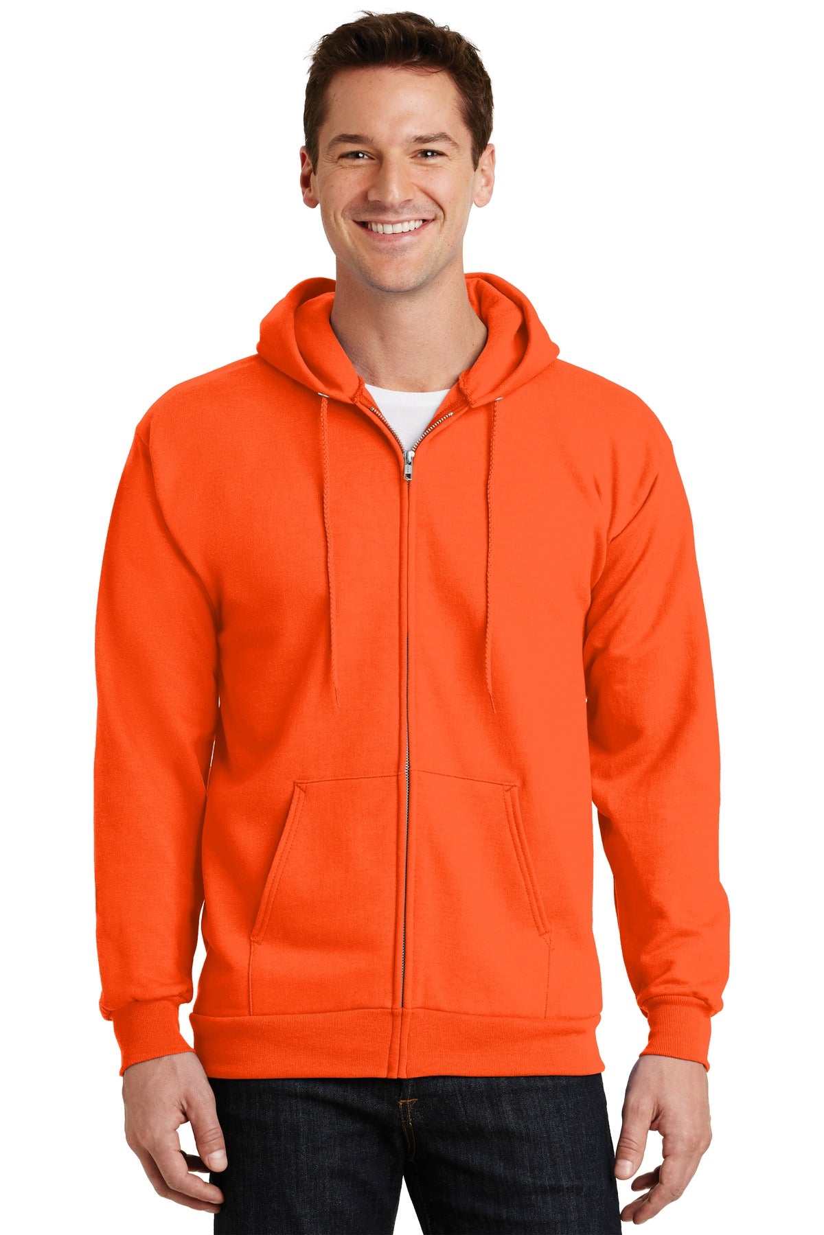 Port & Company? Essential Fleece Full-Zip Hooded Sweats