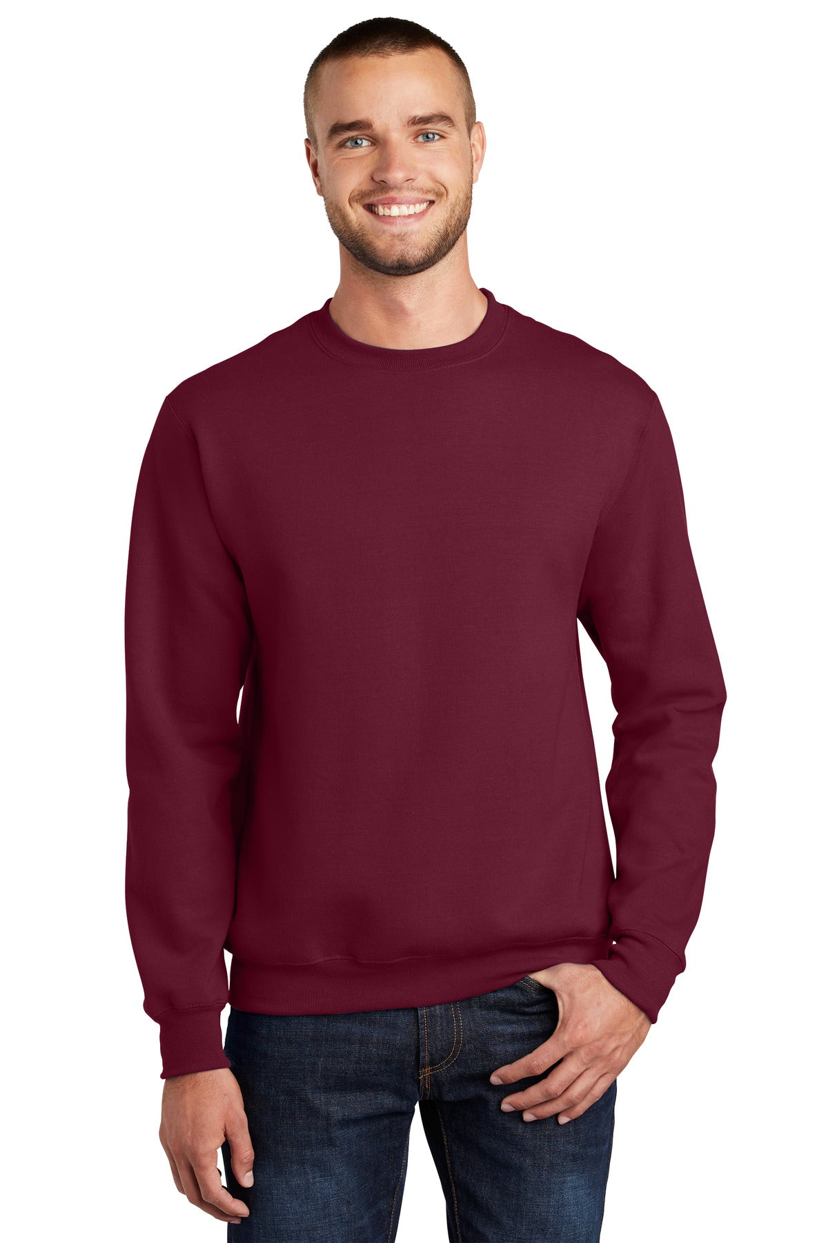 Port & Company? Essential Fleece Crewneck Sweatshirt.
