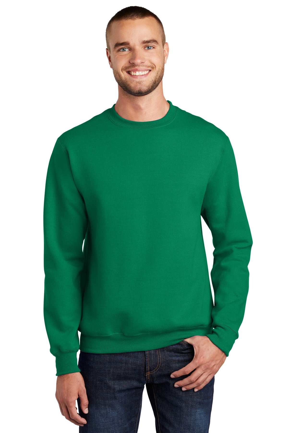 Port & Company? Essential Fleece Crewneck Sweatshirt.
