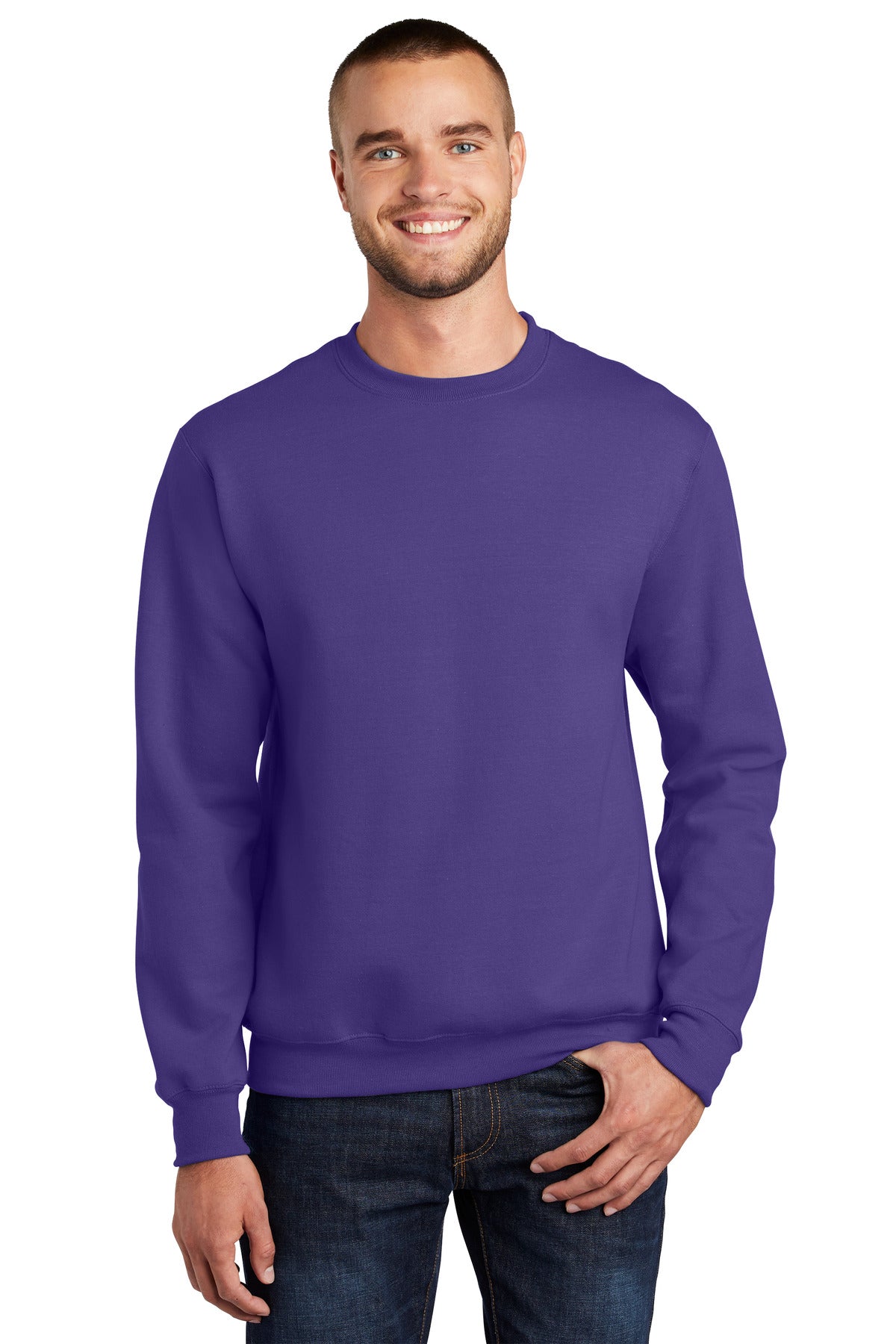 Port & Company? Essential Fleece Crewneck Sweatshirt.