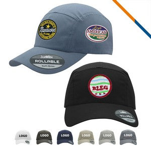 Juniper CoolHit Soft Brim 5 Panel Performance Cap - AU-H1AP