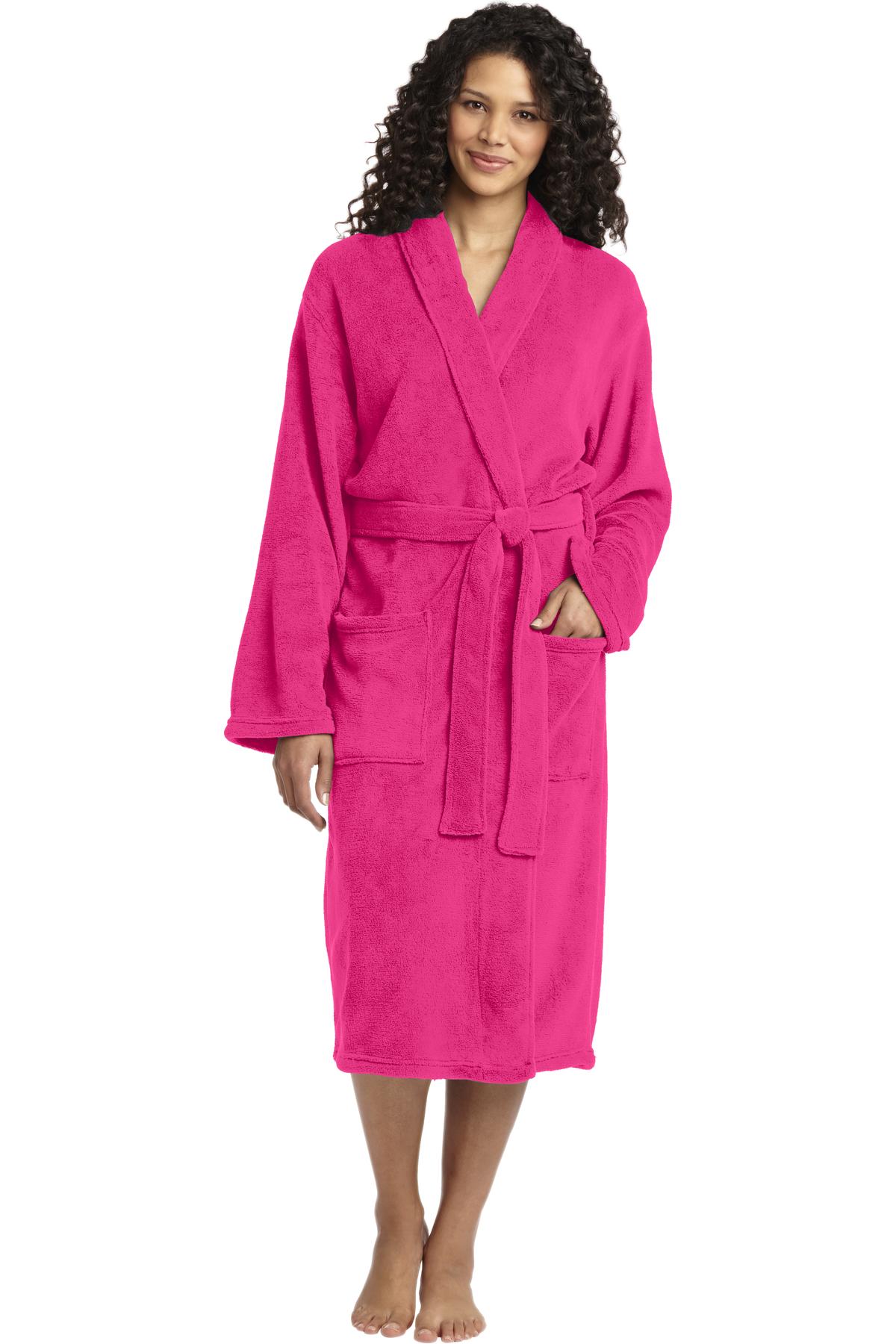 Port Authority? Plush Microfleece Shawl Collar Robe. R1