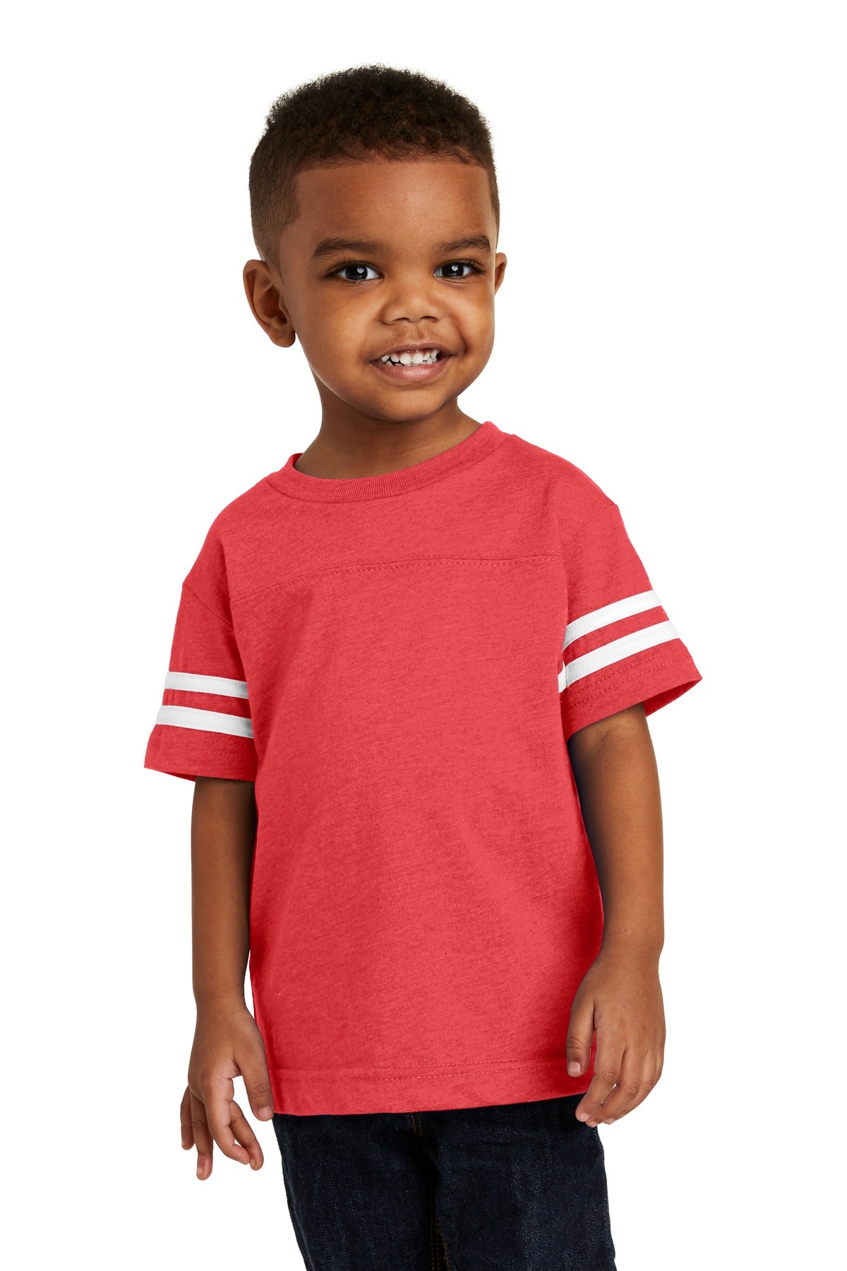 Rabbit Skins™ Toddler Football Fine Jersey Tee