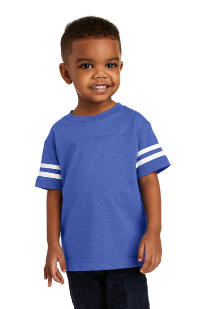 Rabbit Skins™ Toddler Football Fine Jersey Tee