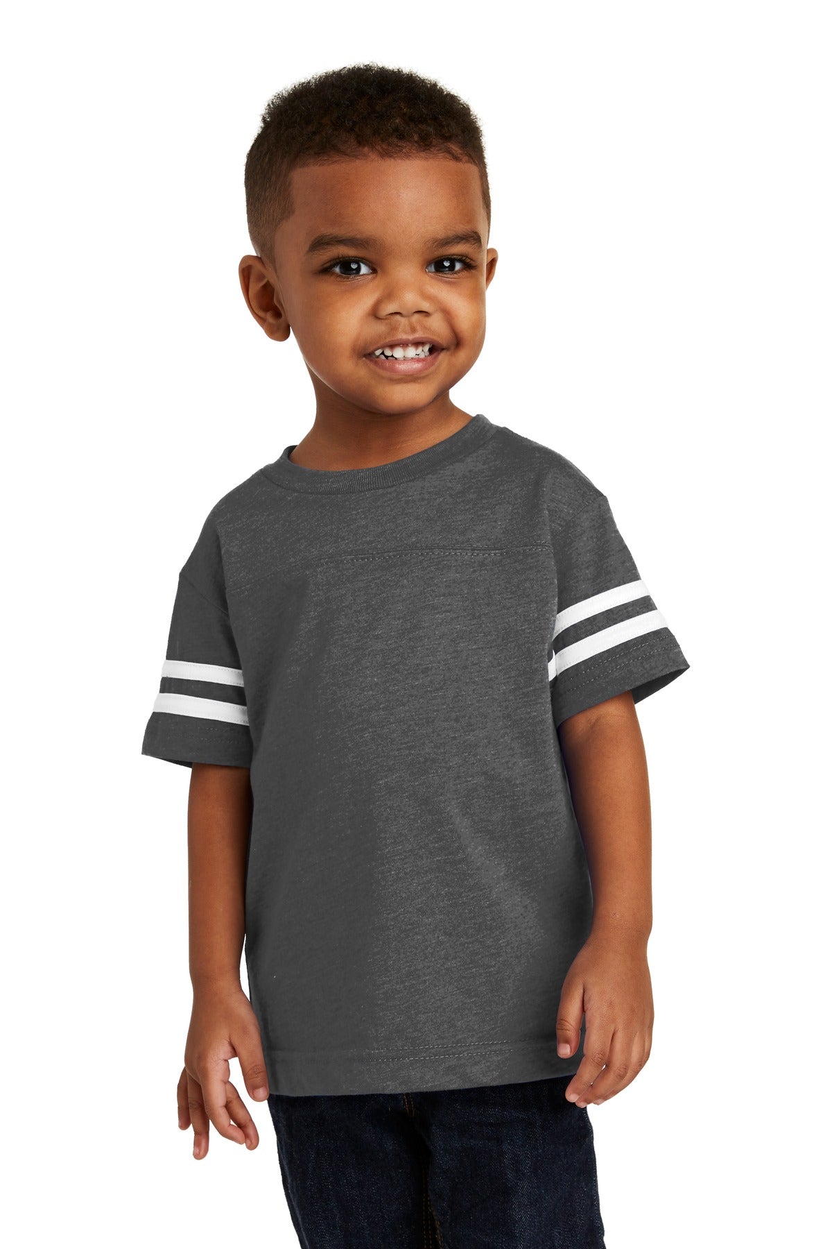 Rabbit Skins™ Toddler Football Fine Jersey Tee