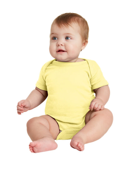 Rabbit Skins™ Infant Short Sleeve Baby Rib Bodysuit