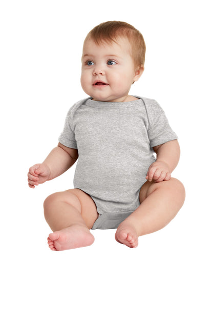 Rabbit Skins™ Infant Short Sleeve Baby Rib Bodysuit