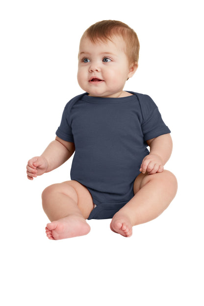 Rabbit Skins™ Infant Short Sleeve Baby Rib Bodysuit