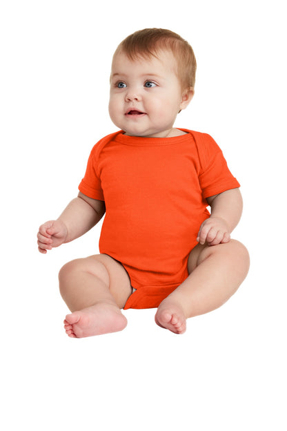 Rabbit Skins™ Infant Short Sleeve Baby Rib Bodysuit