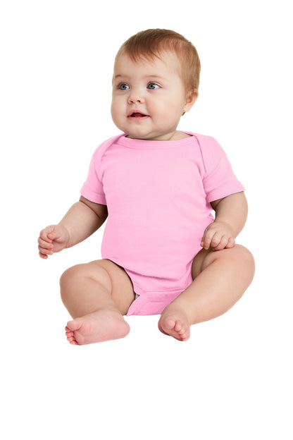 Rabbit Skins™ Infant Short Sleeve Baby Rib Bodysuit