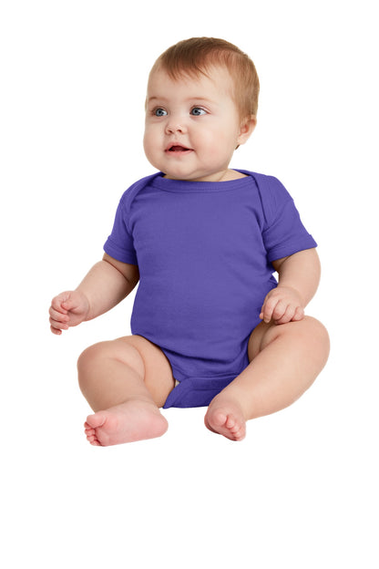 Rabbit Skins™ Infant Short Sleeve Baby Rib Bodysuit