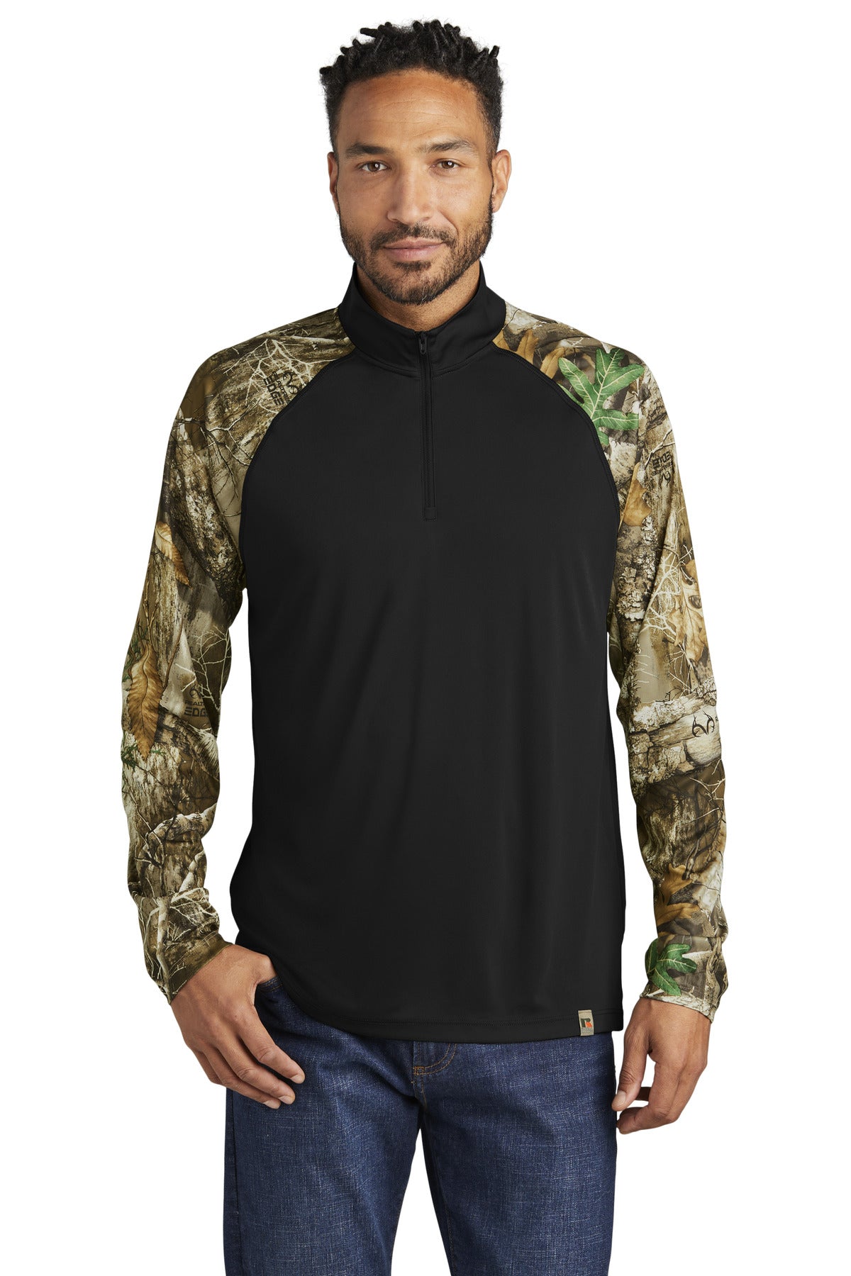 Russell Outdoors? Realtree? Colorblock Performance 1/4-