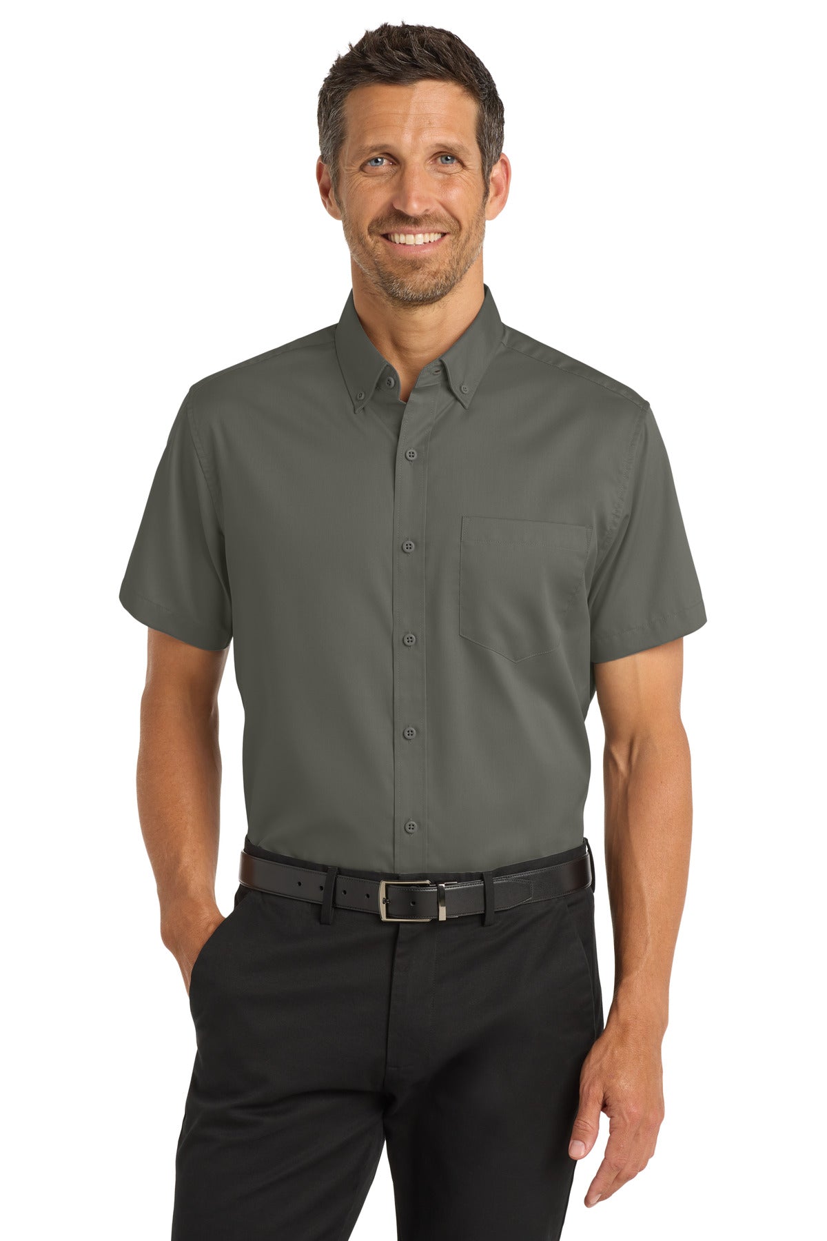 Port Authority® Short Sleeve SuperPro™ Twill Shirt