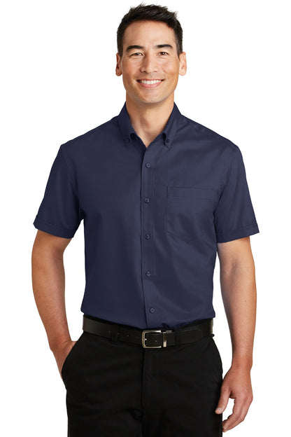 Port Authority? Short Sleeve SuperPro? Twill Shirt. S66