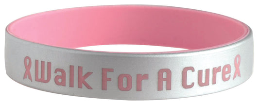 Silver Silicone Bracelets-SILBRACS