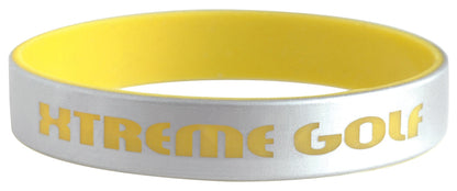 Silver Silicone Bracelets-SILBRACS