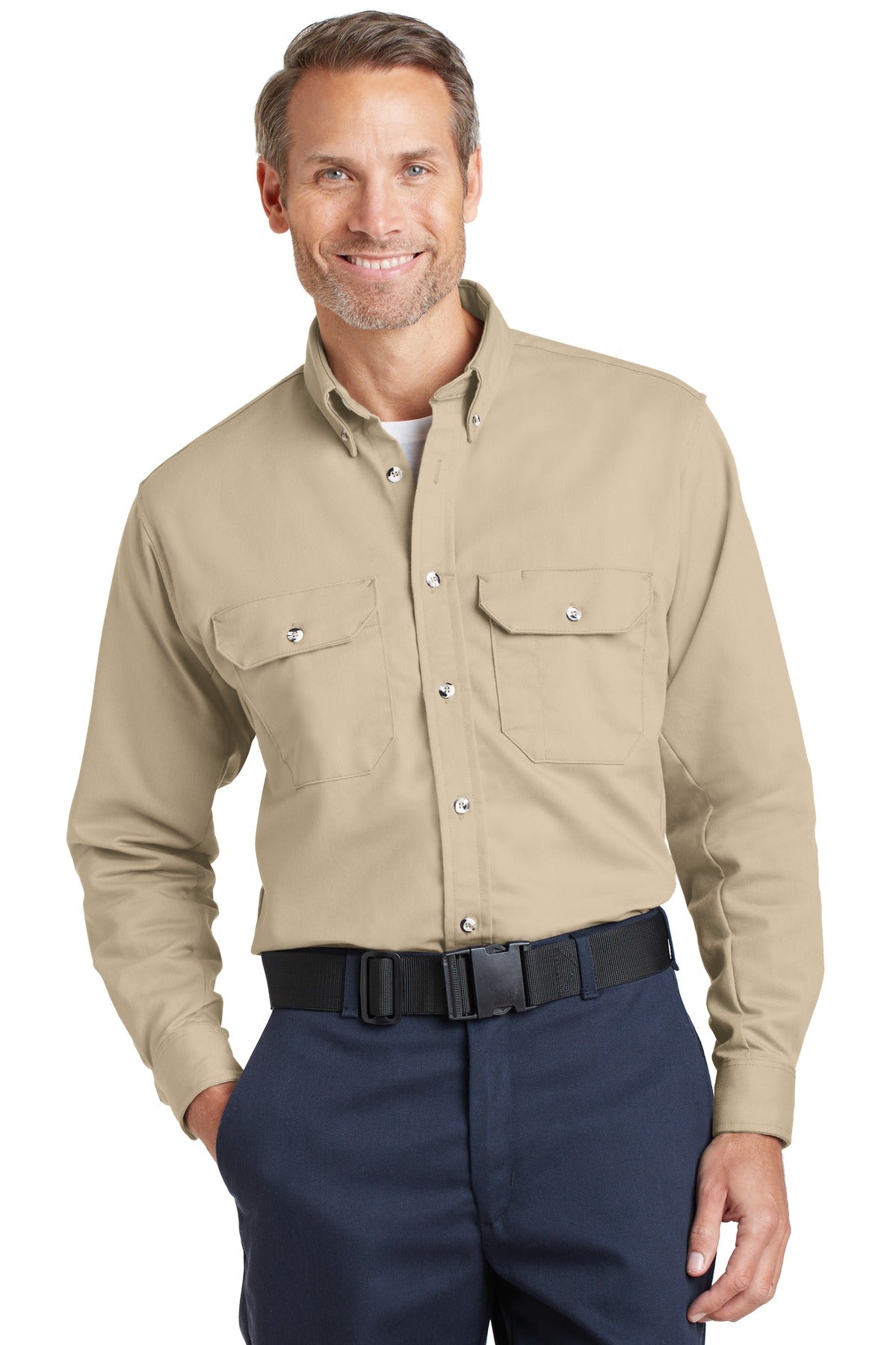 Bulwark? EXCEL FR? ComforTouch? Dress Uniform Shirt. SL