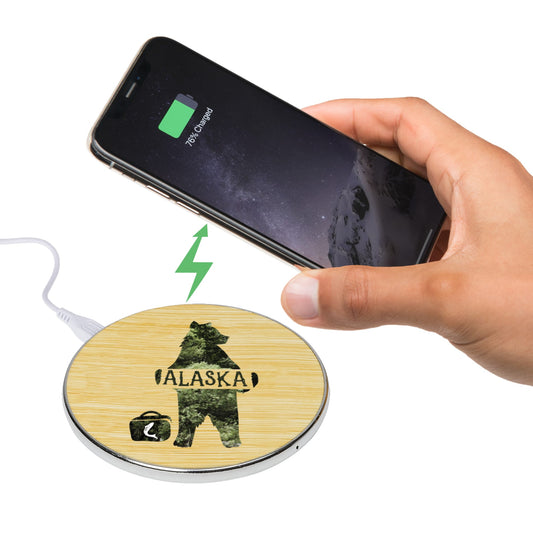 Rustic Wireless Charging Pad - SM-2804