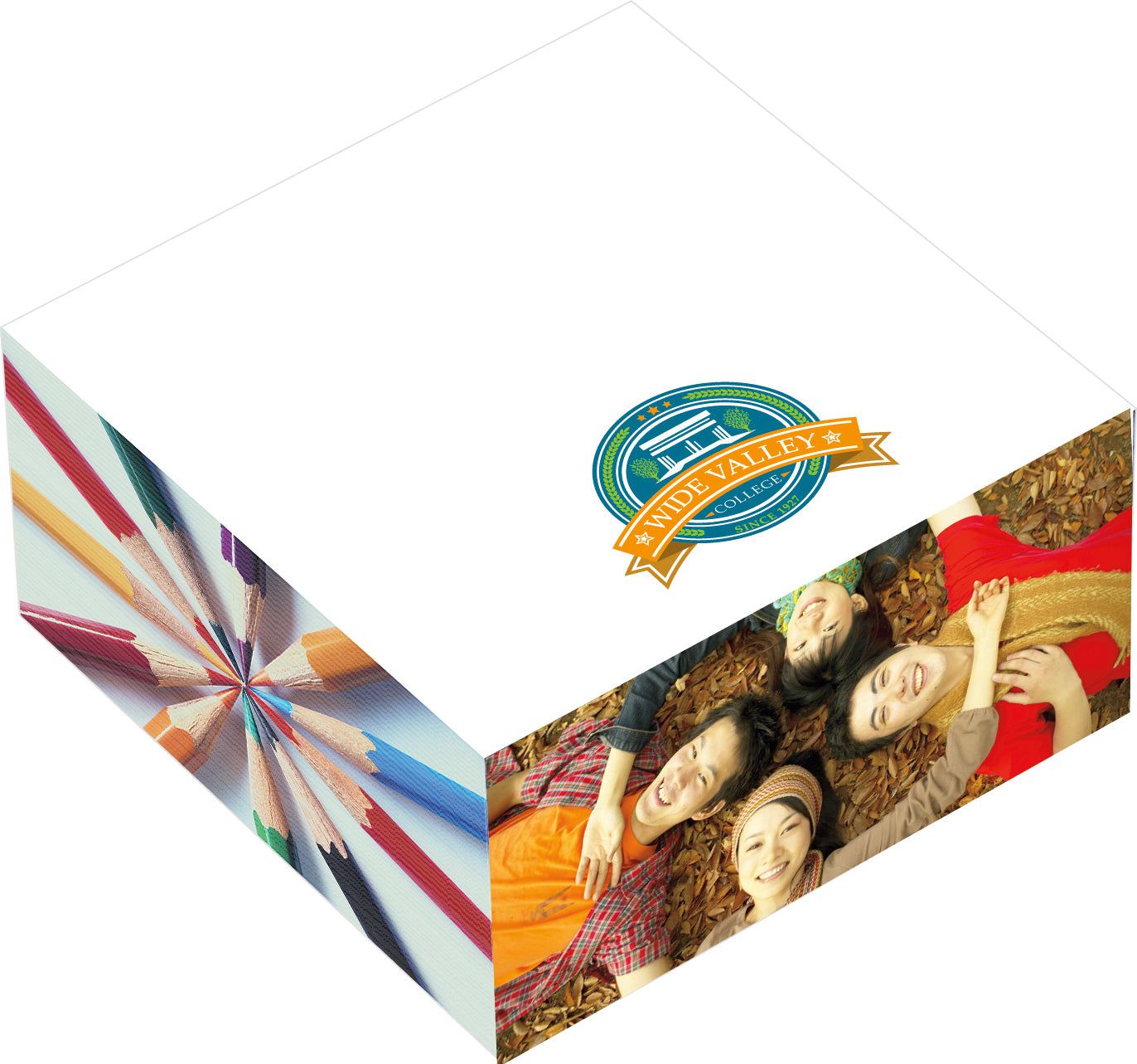 Souvenir Sticky Note 3 x 3 x 112 Cube-SNC3B
