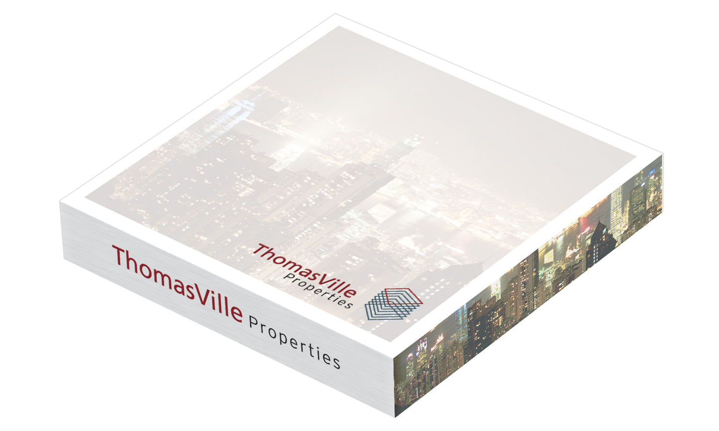 Souvenir Sticky Note 3 x 3 x 12 Cube-SNC3C
