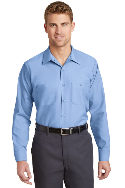 Red Kap? Long Size, Long Sleeve Industrial Work Shirt.