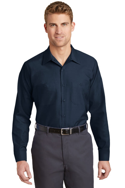 Red Kap? Long Size, Long Sleeve Industrial Work Shirt.