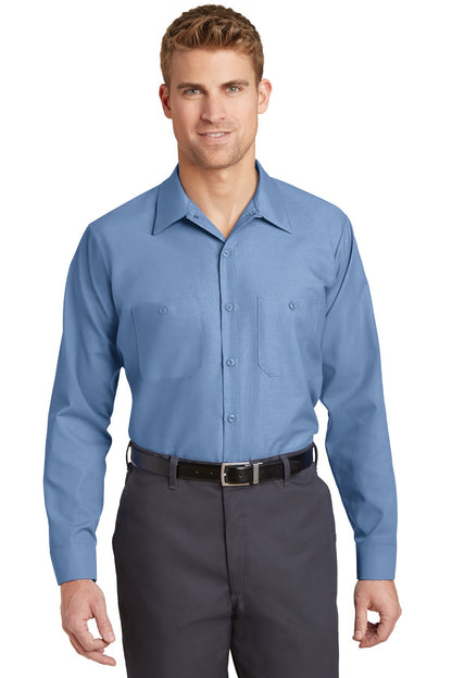 Red Kap? Long Size, Long Sleeve Industrial Work Shirt.