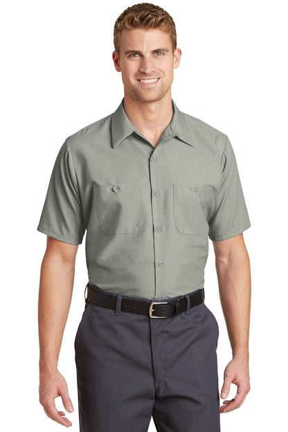 Red Kap? Long Size, Short Sleeve Industrial Work Shirt.