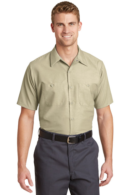 Red Kap? Long Size, Short Sleeve Industrial Work Shirt.