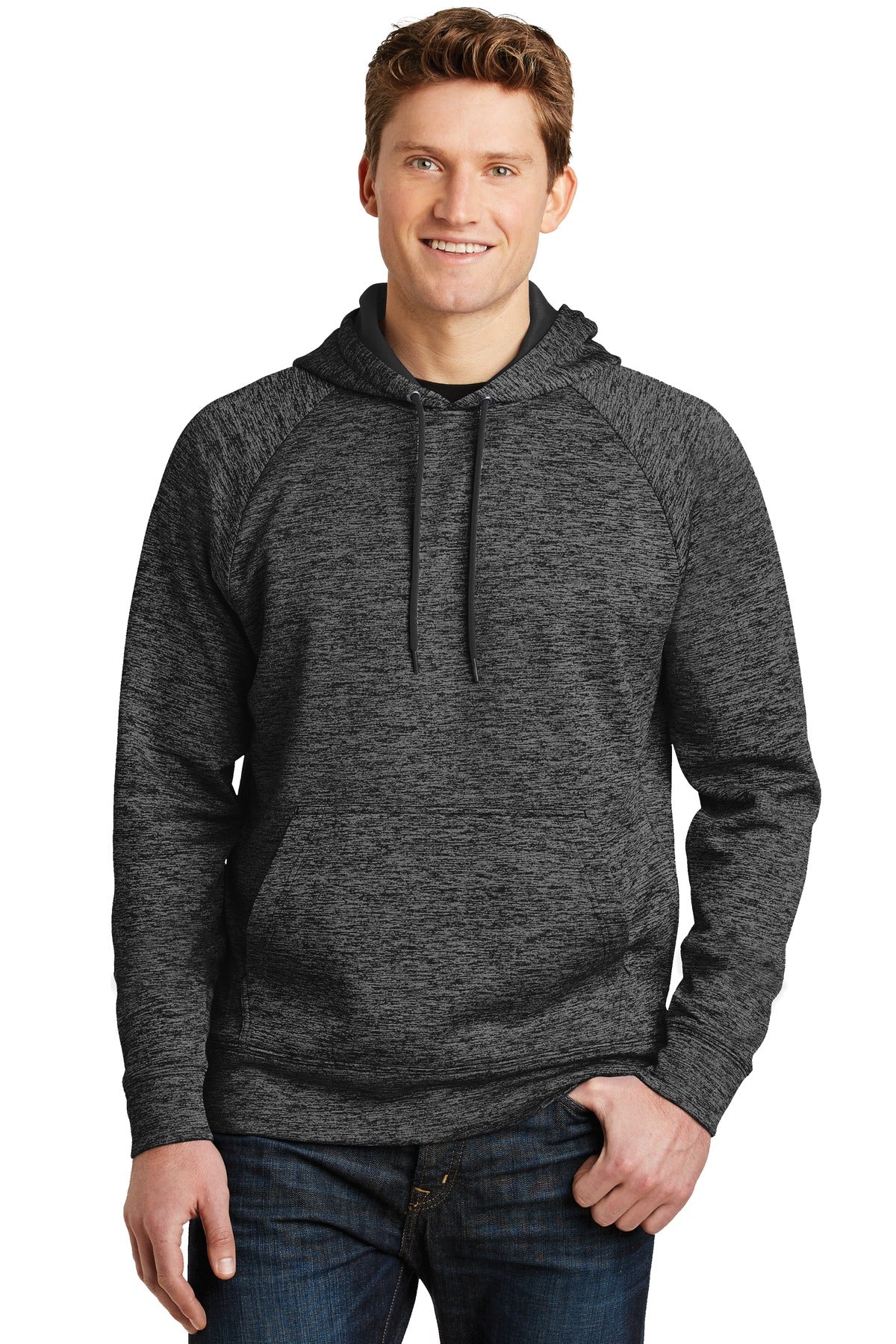 Sport-Tek? PosiCharge? Electric Heather Fleece Hooded P