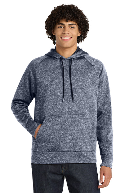 Sport-Tek® PosiCharge® Electric Heather Fleece Hooded Pullover