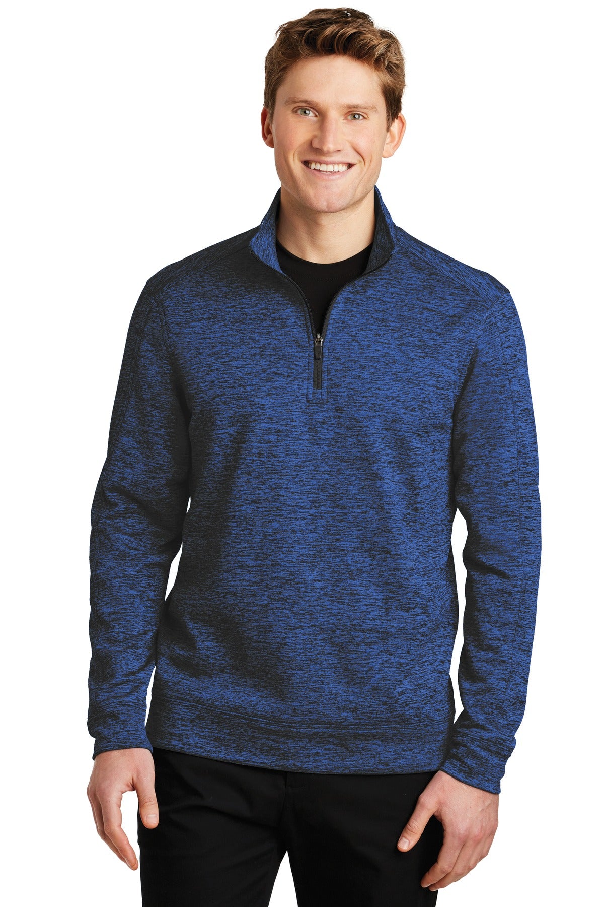 Sport-Tek? PosiCharge? Electric Heather Fleece 1/4-Zip