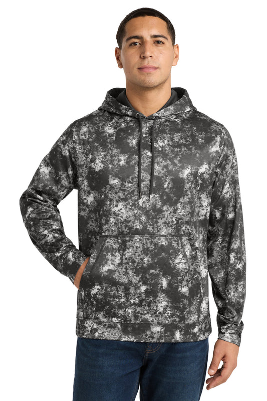 Sport-Tek® Sport-Wick® Mineral Freeze Fleece Hooded Pullover