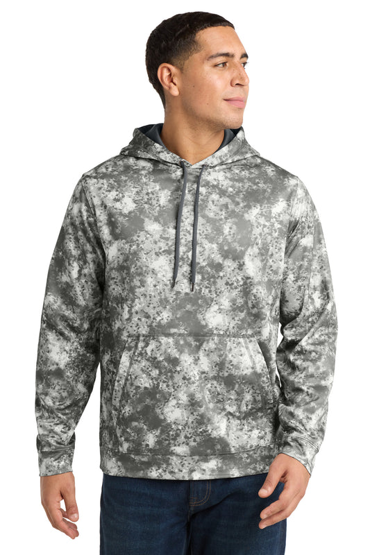 Sport-Tek® Sport-Wick® Mineral Freeze Fleece Hooded Pullover