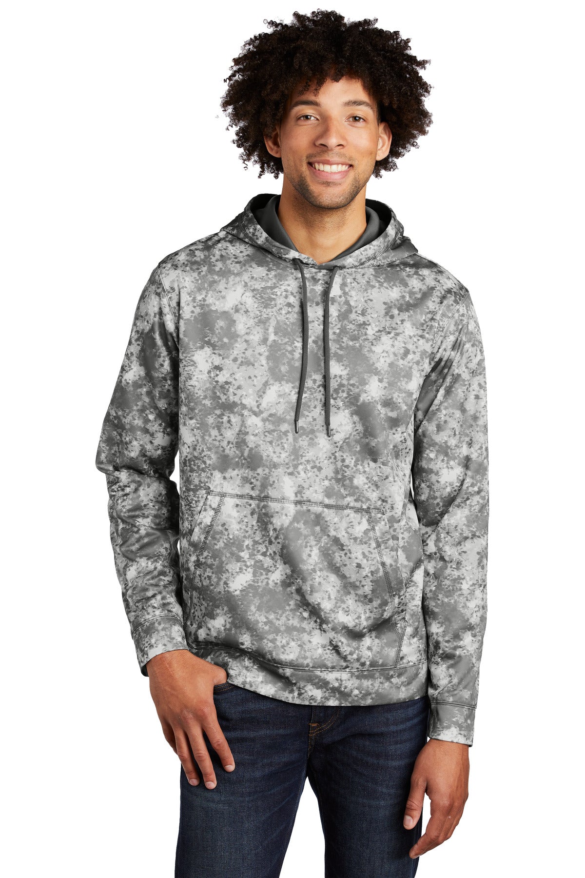 Sport-Tek? Sport-Wick? Mineral Freeze Fleece Hooded Pul