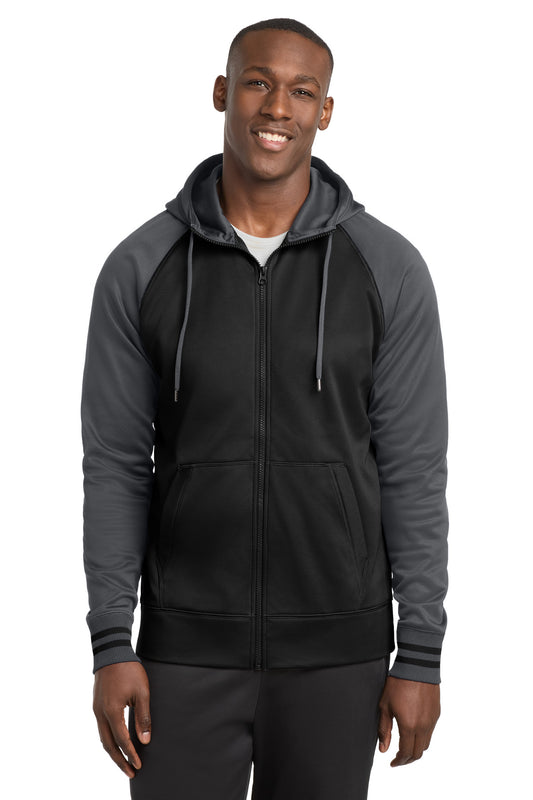 Sport-Tek® Sport-Wick® Varsity Fleece Full-Zip Hooded Jacket