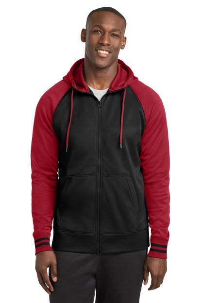 Sport-Tek® Sport-Wick® Varsity Fleece Full-Zip Hooded Jacket