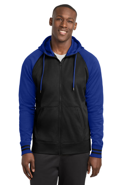 Sport-Tek® Sport-Wick® Varsity Fleece Full-Zip Hooded Jacket