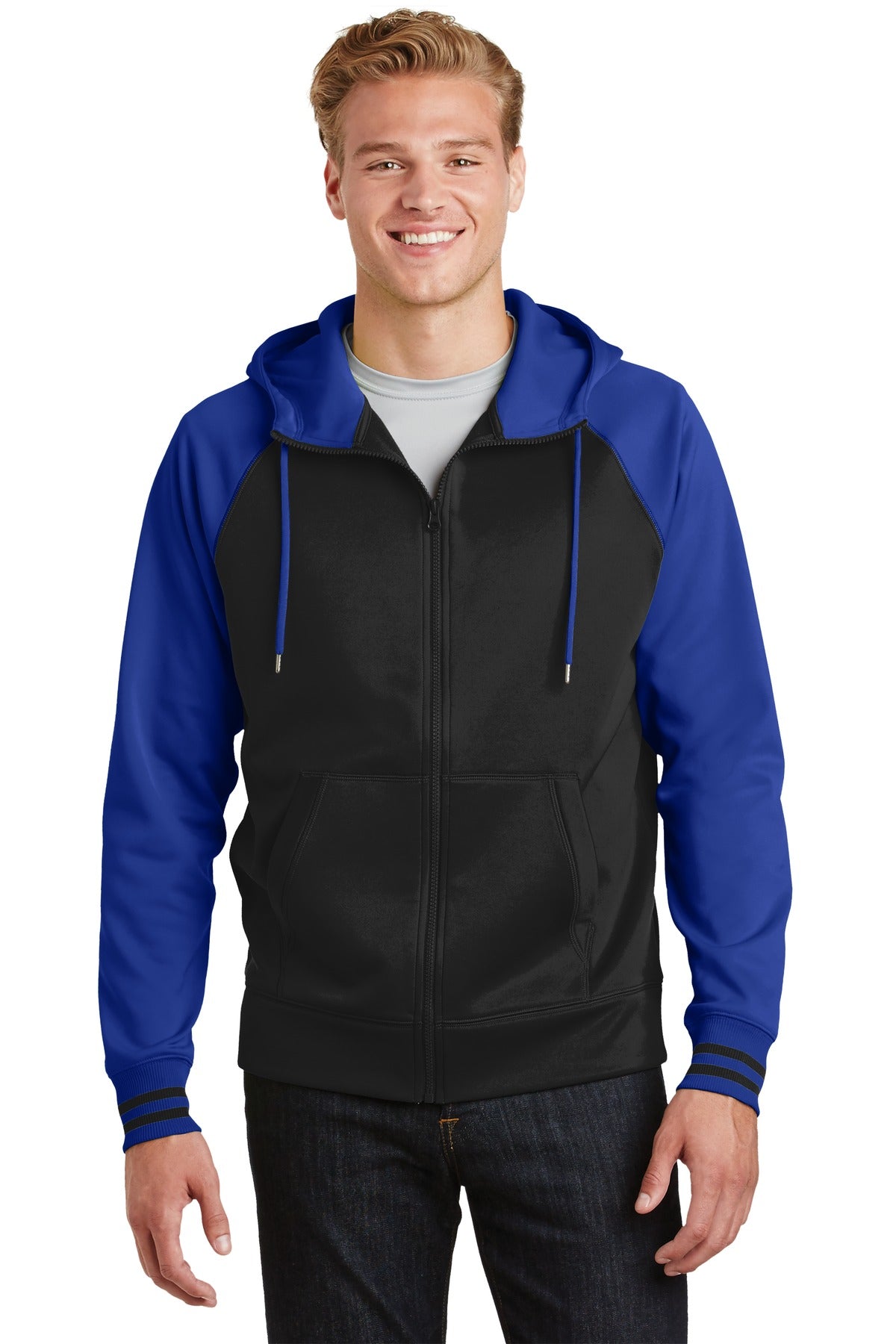 Sport-Tek? Sport-Wick? Varsity Fleece Full-Zip Hooded J